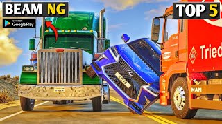 Top 5 Beat car crash games for android | Games like beam ng for android ||