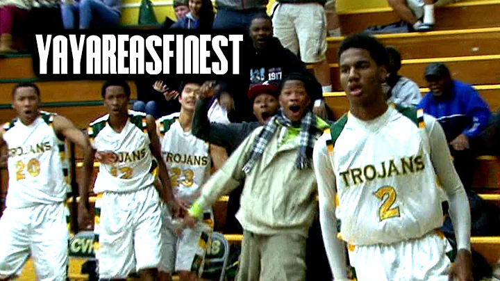 Derrick Clayton PUNCHES The 1-Hand Oop ON DUDE!!! ...