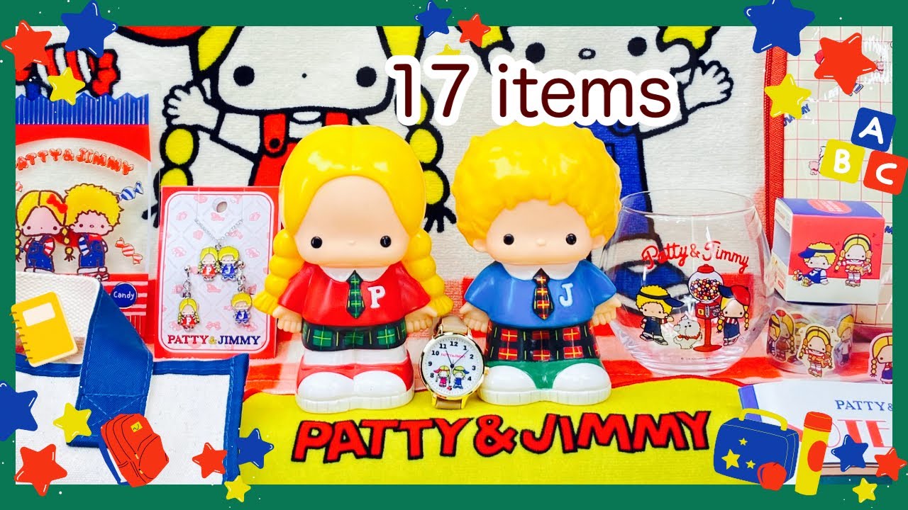 Patty & Jimmy Collection｜17 Items 🌼 Retro & Cute Sanrio vol.5