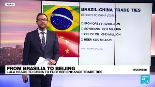 'A beautiful relationship': Brazil's Lula heads to China to foster trade ties • FRANCE 24 English screenshot 2