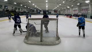 Hugh Bayne (2011 Goalie) highlights from the Jr Chowder Cup - Sharks Elite vs Threes Hockey 07-25-26