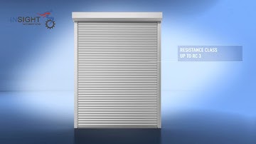 MOBILE CONTROLLED HIGH SECURITY ROLLING SHUTTERS FOR HOMES #insightautomations #rolling #shutter