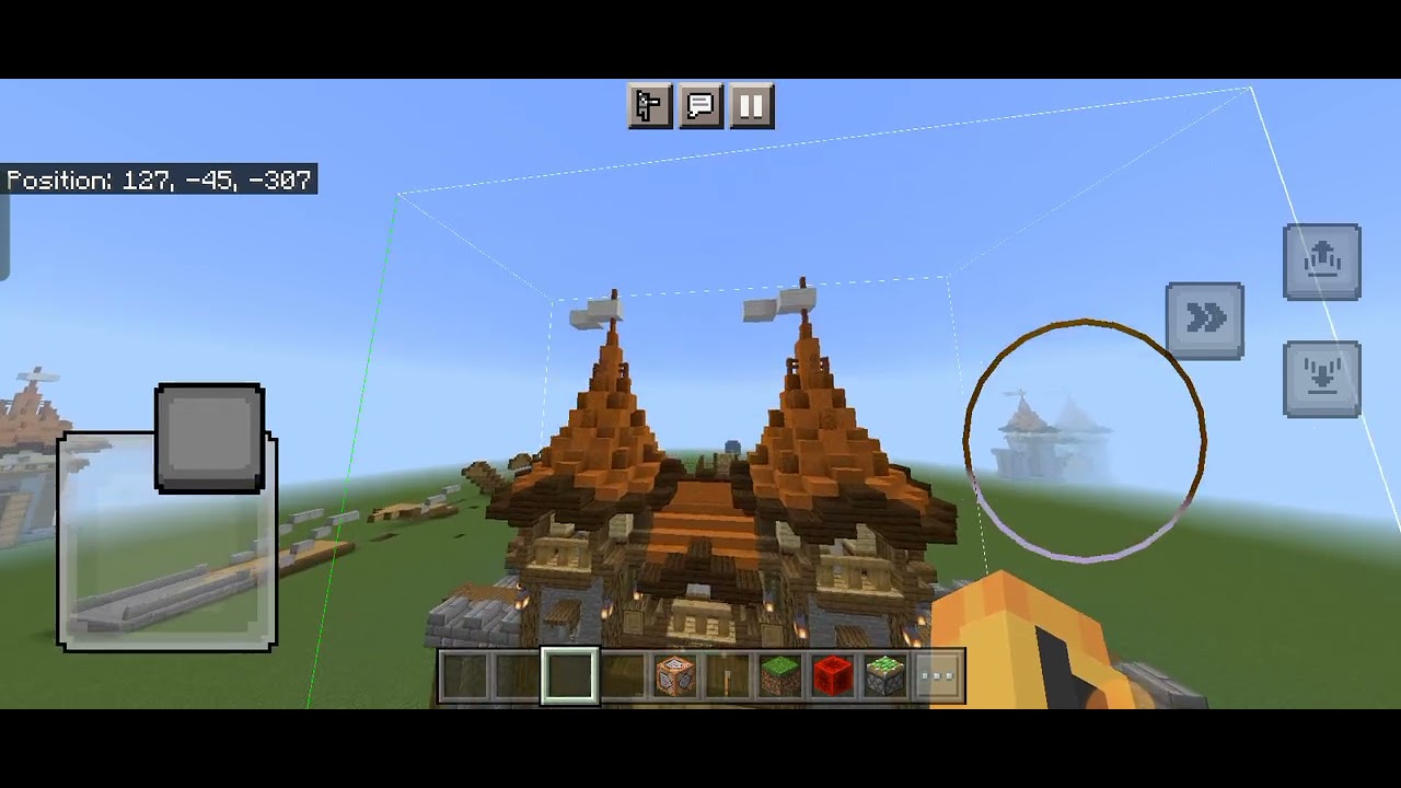 working drawbridge using command block mcpe