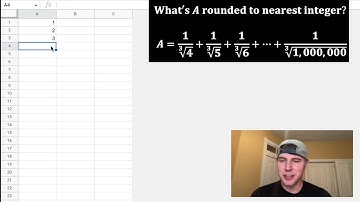 Google Sheets to solve a Math Problem