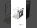 AT109 Cost-Effective Classic Turnstile: Perfect for #Gyms, #Factories &amp; #Schools