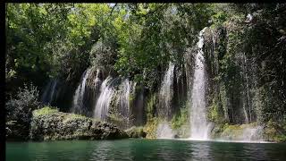 Serenity Falls: Tranquil Waterfall & Healing 432Hz Music for Deep Relaxation 🌊🎶