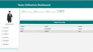 ReactJS  Dynamic Dashboard Open Source Project