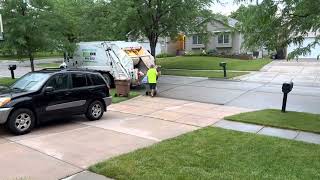 Uribe Refuse: New Way rear loader on residential recycling