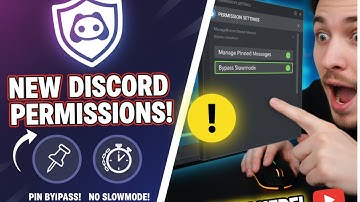 NEW Discord Update: Pin Messages & Slow Mode Bypass Explained! | NEW Role Permission Update!