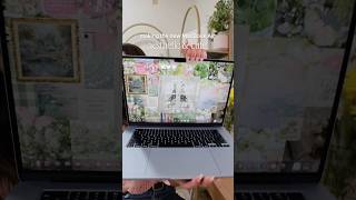 making my macbook air m5 AESTHETIC &amp; CUTE!! 🥰✨🩵