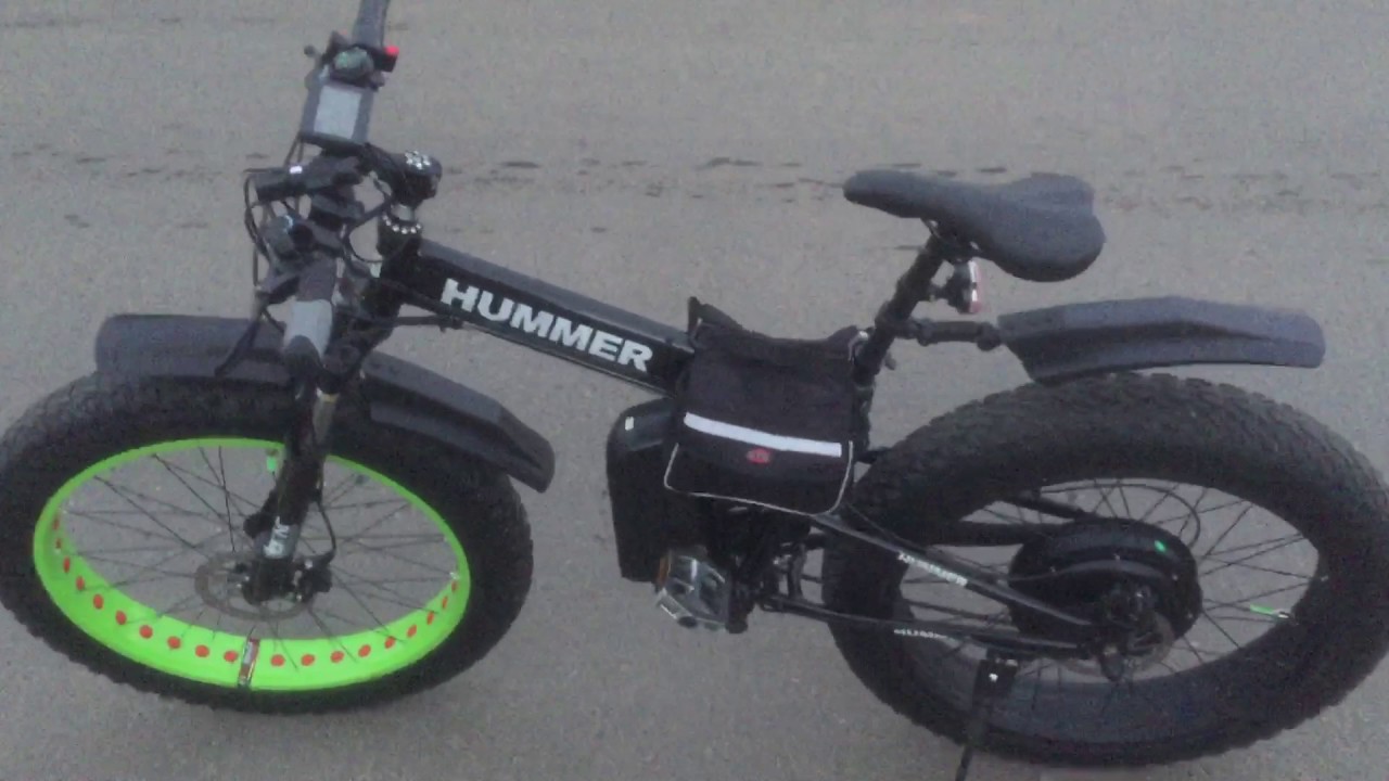 Электро фэтбайк - YouTube