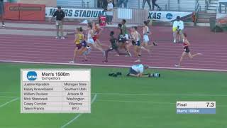 Men’s 1500m - 2019 NCAA Outdoor Track and Field Championships