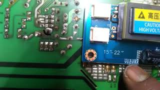 Philips lcd/led tv no picture no Backlight problem repair Universal backlight motherboard install