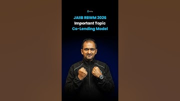 Co-Lending Model | JAIIB RBWM Important Topics & Modules | JAIIB May 2026 Preparation