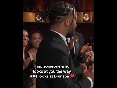 KAT and Brunson ❤️ #ESPYS