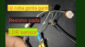 Cara membuat otomatis On off Led dengan sensor cahaya 12 volt DC