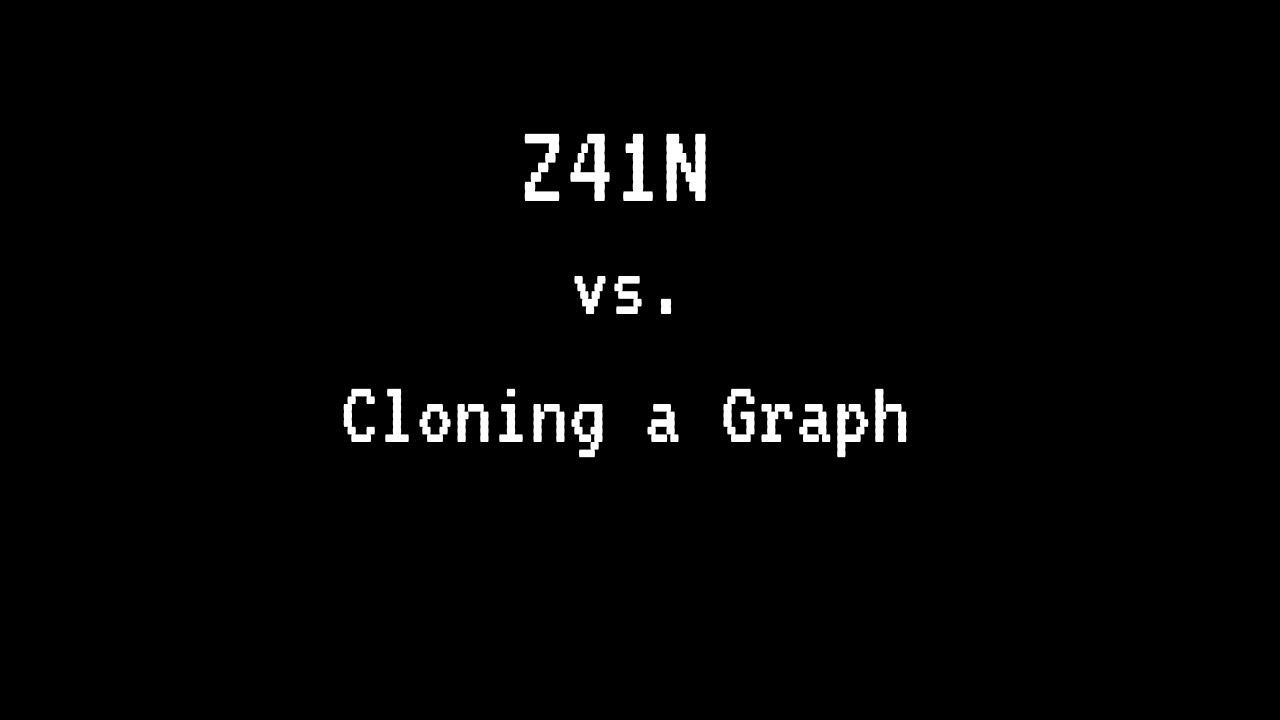 133. Clone Graph (LeetCode Depth-First Search) - YouTube