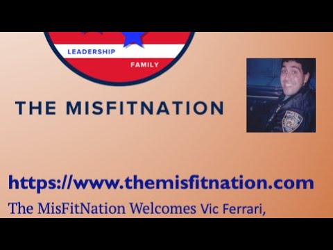 The MisFitNation Welcomes Vic Ferrari retired NYC Detective turned Author
