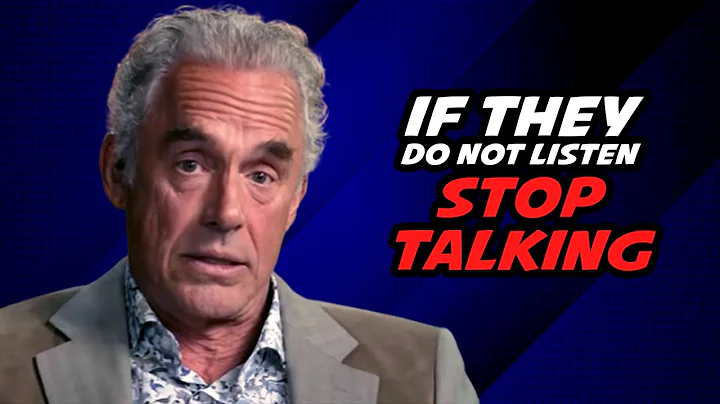 If People Aren't Listening to You, Stop Talking | Jordan Peterson | @MindMotivationWorld