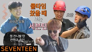 타팬들도 볼 쿨타임 찼을 때 보는 세븐틴