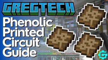 Phenolic Printed Circuit Boards Tutorial - Gregtech CEu