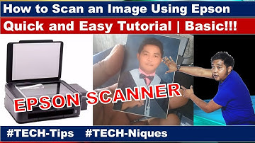 How to Scan an Image Using Epson Printers? | L360 | Tagalog | Teacher Kevin PH