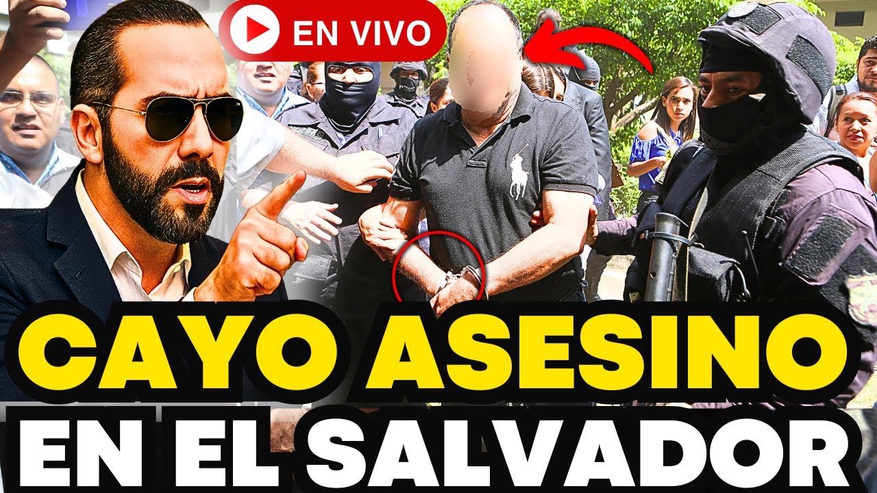 CAPTURAN A ESTE ASESINO EN EL SALVADOR - YouTube