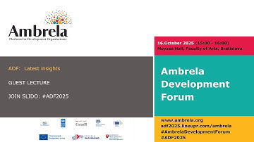 Ambrela Development Forum 2025: Guest lecture by Dr. Hugo Slim (Oxford University)