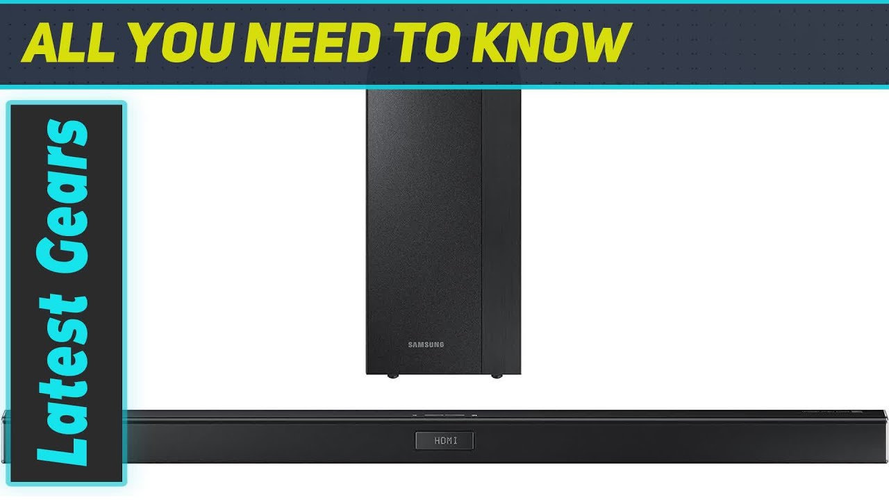 Samsung HWJ450 2.1 Channel Soundbar Review Immersive Audio Experience