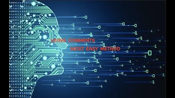 USING COMMENTS | Java Learning | BlueJ