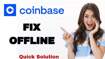 How To Fix And Solve Offline On Coinbase Wallet App | Easy