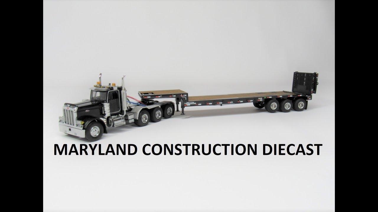 Peterbilt 379 & Nelson Ramp Trailer 1/50 Scale Diecast Model by Sword