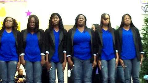 Zeta Phi Beta Rho Alpha Chapter Fall 2010 Probate at Hampton University