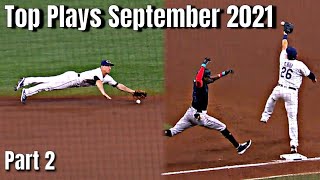 MLB Best Plays  September 2021 part 2