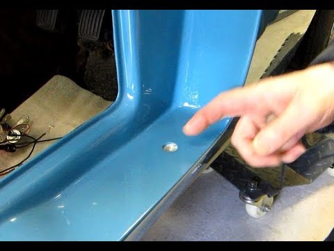 Lotus Elan door hinge bobbin replacement