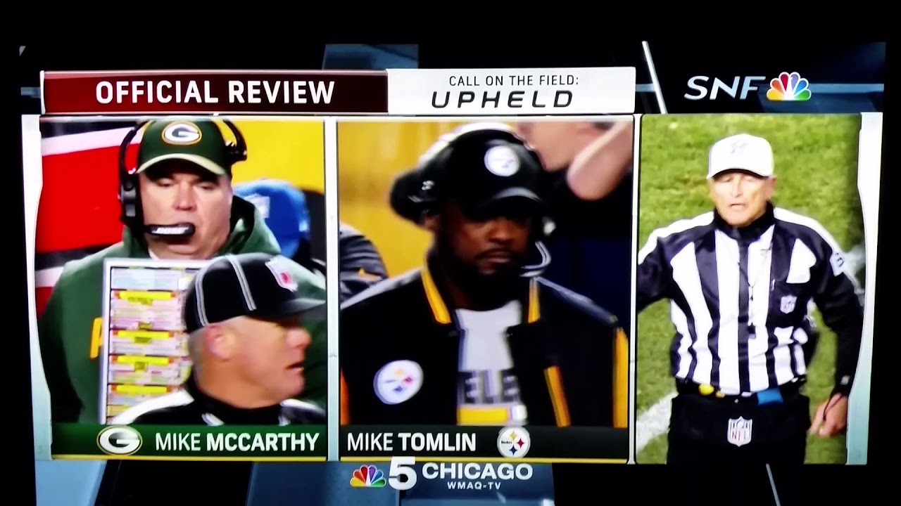 Le'Veon Bell #26 fumble Blake Martinez #50 recovers Steelers/Packers