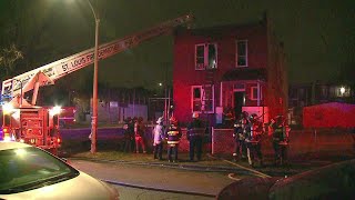 North City home where woman's body found catches on fire next day, officials said