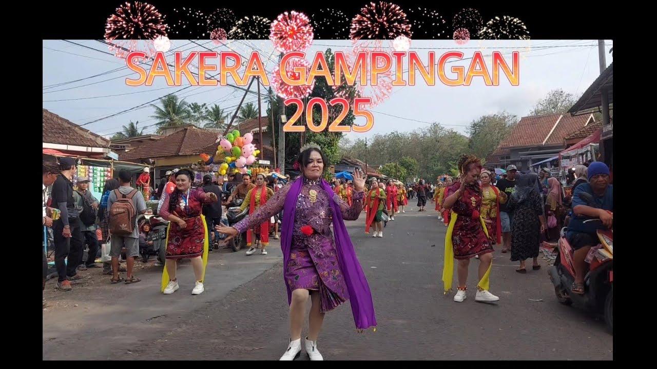 SAKERA KARNAVAL GAMPINGAN  2025,with SALAM KERONG,TAMBAL BAN