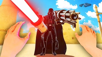 Blade and Sorcery VR but with EVERY Star Wars Mod 2