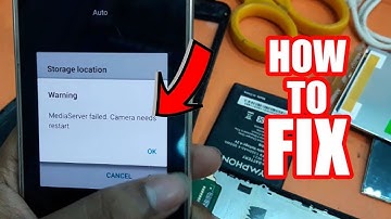 How to Fix Media Server Failed Camera needs restart Error in Android Phones