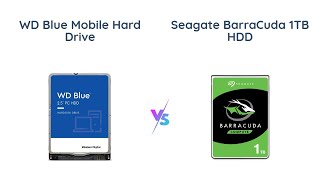 WD Blue 2TB vs Seagate BarraCuda 1TB | Hard Drive Comparison