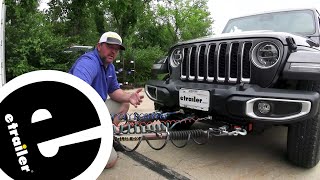 etrailer | Blue Ox Base Plate Kit Installation  2021 Jeep Gladiator