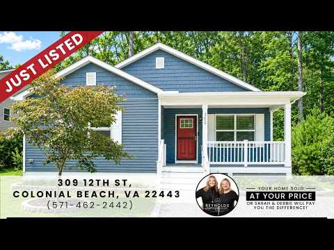 309 12th St, Colonial Beach, VA home video tour