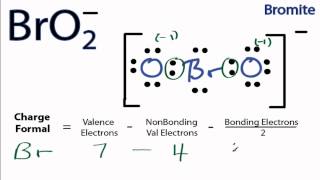 BrO2- with Formal Charges