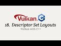 Vulkan with C++, Stage 18: Descriptor Set Layouts