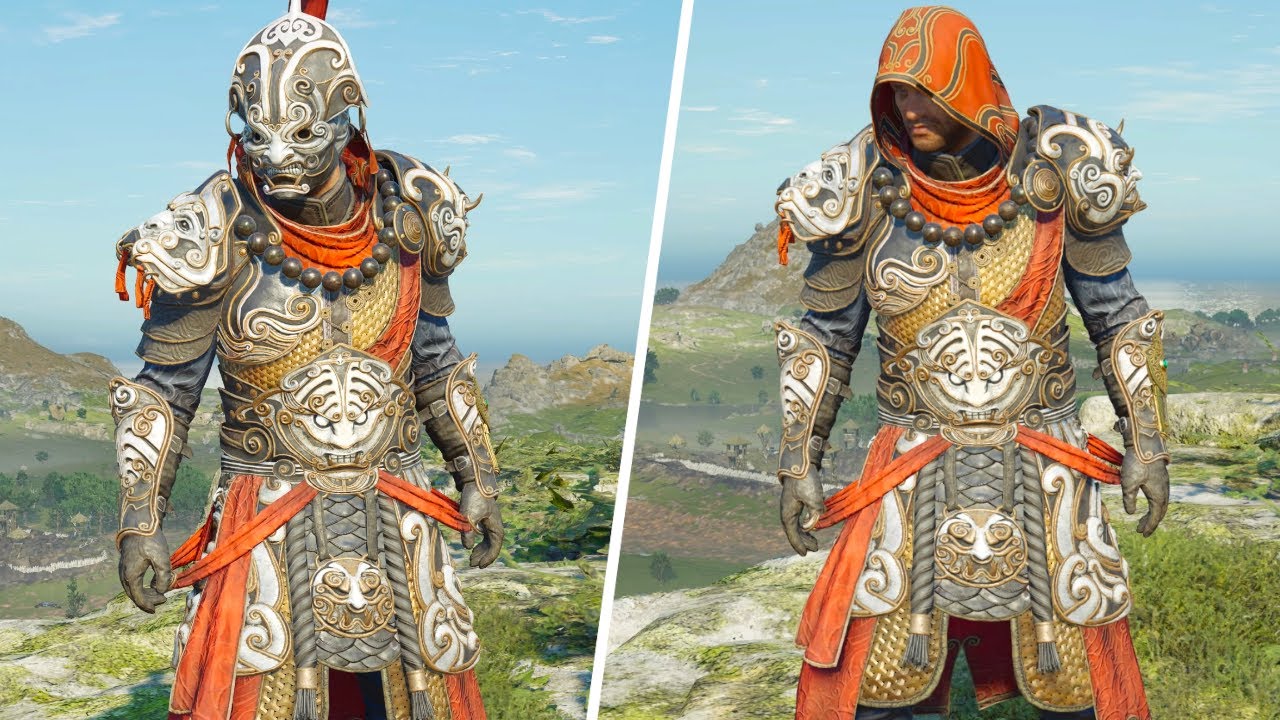 New Lunar (Ivory) Armor Set Showcase Assassin's Creed Valhalla YouTube
