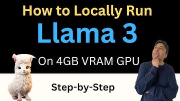 How to Run Llama3 70B on a Single 4GB GPU Locally