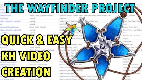 The Wayfinder Project: A Tool for Kingdom Hearts Content Creation