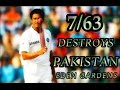 ANIL KUMBLE -THE DESTROYER! 7 WICKETS VS PAKISTAN