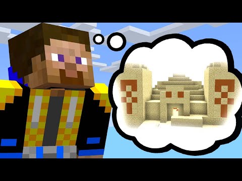 YouTubers Rebuild Minecraft Structures from Memory